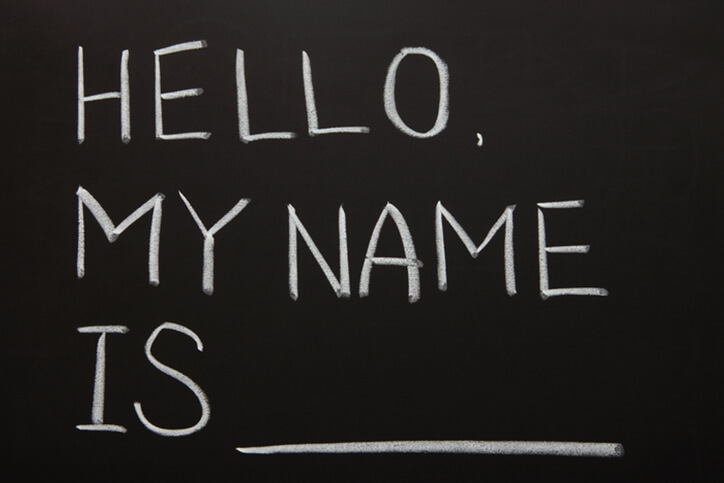 chalkboard hello my name is written - neurodiverse autism financial planning services farmington ct