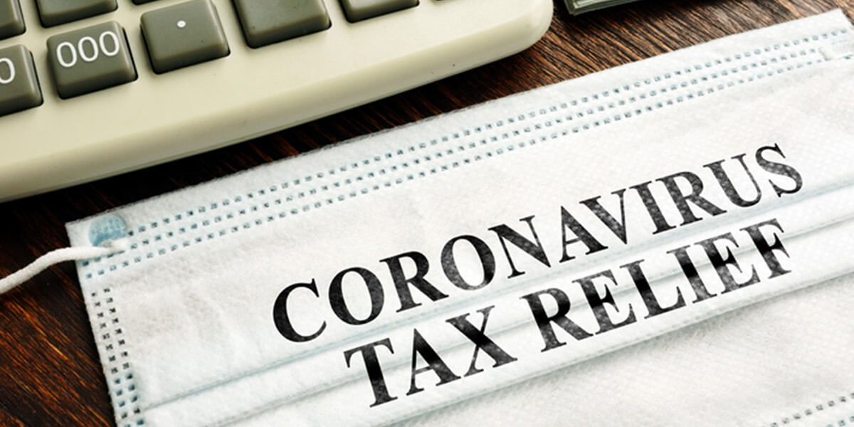 coronavirus tax relief desk concept - neurodiverse financial planning and counseling services