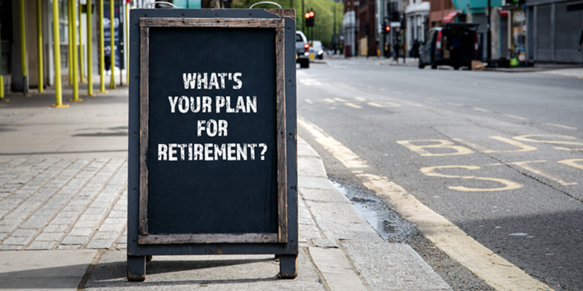 plan for retirement sign - certified neurodiverse financial planning services