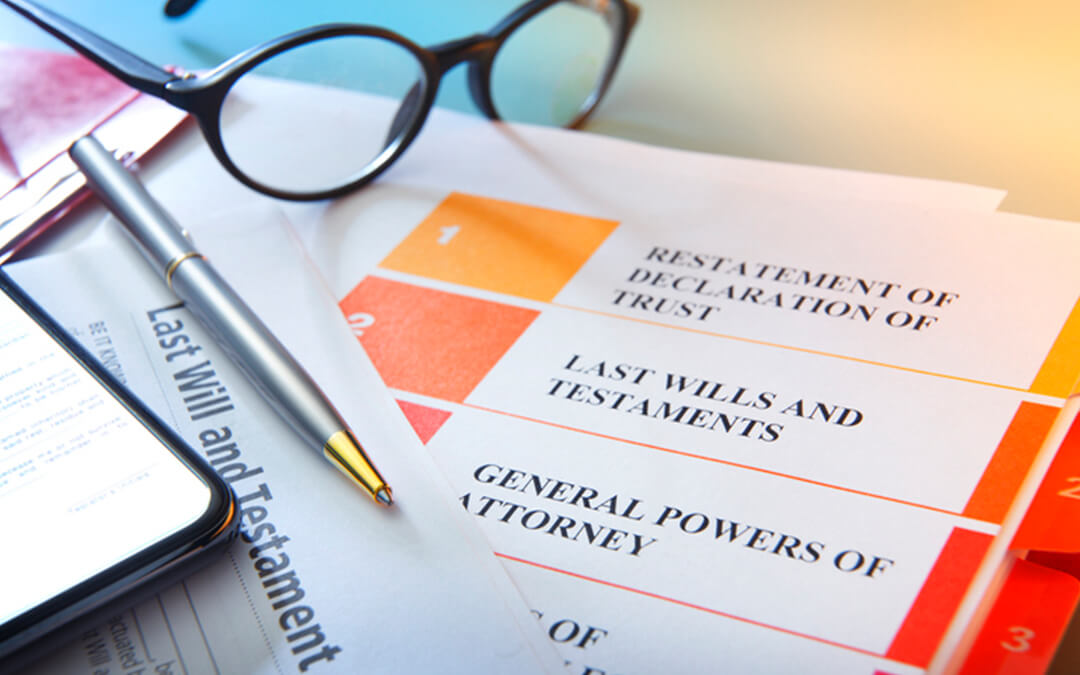 financial planning documents on desk - special needs certified financial trust planning services